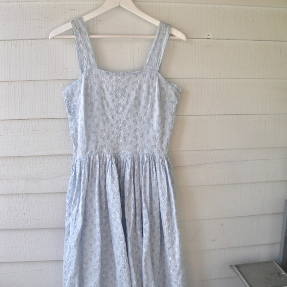 Vintage 500 Days of Summer Pin Up Dress Medium - Picture 1 of 4
